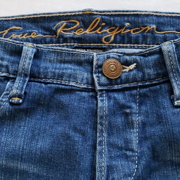True Religion Low Rise Straight Leg Jeans - Picture 6 of 8